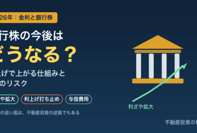 銀行株の今後はどうなる？利上げで利ざやが拡大する仕組みと3つのリスク